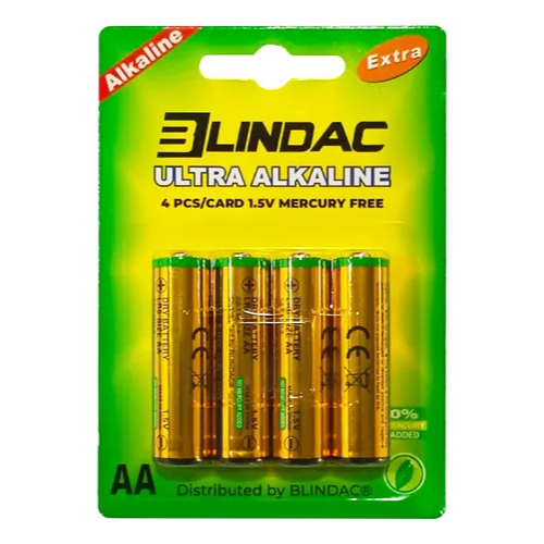 PILAS AA X 4 UND (BLINDAC)